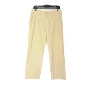 Banana Republic Corduroy Pants Men 30/30 Light Khaki Straight Leg Classic Preppy
